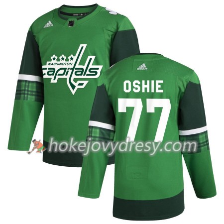 Pánské Hokejový Dres Washington Capitals T.J. Oshie 77 Adidas 2019-20 St. Patrick's Day Authentic